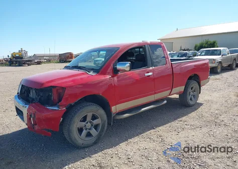 2005 Nissan Titan Se z USA, uszkodzony, nr VIN 1N6BA06BX5N522205